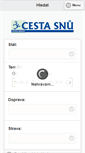 Mobile Screenshot of cestasnu.cz